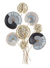 Panneau mural en fer glacé -c- cm 70x5,5x102