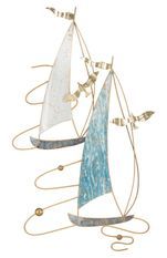 Panneau mural en fer vela color cm 51,4x4x87