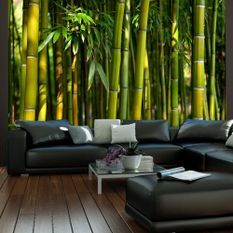 Papier peint Forêt de bambous asiatique 2
