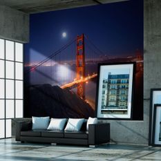 Papier peint Golden Gate Bridge de nuit