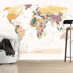 Papier peint World Map