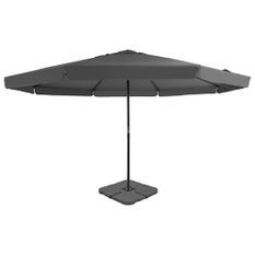 Parasol avec base portable Anthracite 2