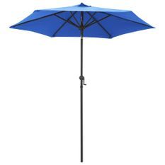 Parasol Bleu 200x211 cm Aluminium