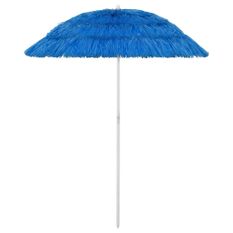 Parasol de plage Bleu 180 cm