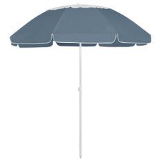Parasol de plage Bleu 300 cm 3
