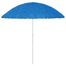 Parasol de plage Bleu 300 cm 2