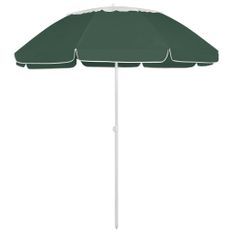 Parasol de plage Vert 300 cm 3