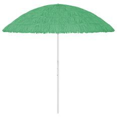 Parasol de plage Vert 300 cm 2