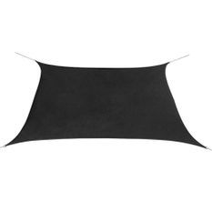 Parasol en tissu Oxford carré 3,6 x 3,6 m Anthracite