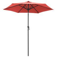 Parasol Terre cuite 200x211 cm Aluminium