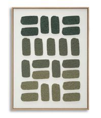 Peinture 3d sur toile encadrée -h- cm 60 x 2,9 x 80