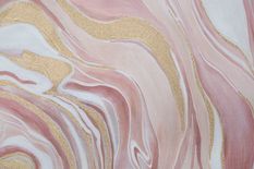 Peinture murale rose 80 x 2,8 x 80 cm