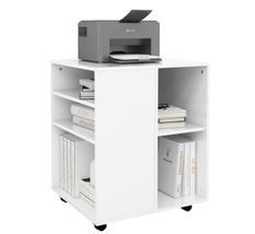 Petit meuble de rangement sur roulettes Burok 60 cm – Discret et pratique