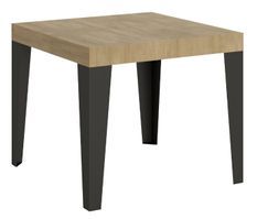 Petite table extensible carrée 90x90/246 cm Flavio