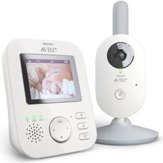 PHILIPS AVENT SCD833/01 Ecoute-bébé vidéo - Ecran HD 2,5p - FHSS - Mode Smart ECO
