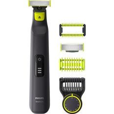 PHILIPS Oneblade Pro QP6530/99 Rasoir / Tondeuse Barbe - 3 sabots - 12 hauteurs de coupe - 1 lames de rechange
