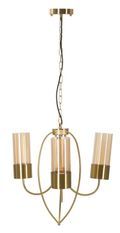 Plafonnier Versailles 3 lumières métal doré design élégant