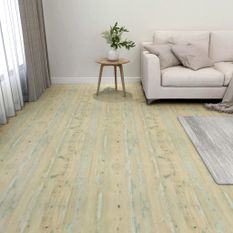 Planches de plancher autoadhésives 55 pcs PVC 5,11 m² Marron 10