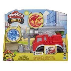 Play-Doh Wheels  Pâte A Modeler - Le Camion de Pompiers