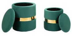Poêle avec rangement sheffild green, lot de 2 pièces, ø 37x42-28x35 cm