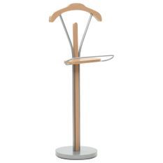 Portant valet de chambre en MDF et acier LUKO
