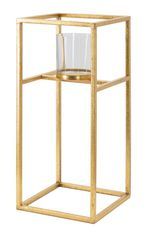 Porte-bougie élégant 15x15x35 cm