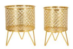 Porte-vase ceci, ensemble de 2 pièces, ø 16x20-13x20 cm