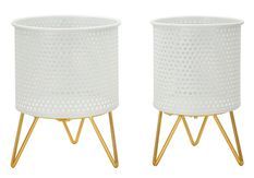 Porte-vase gaspy, lot de 2 pièces, ø 16x20-13x20 cm