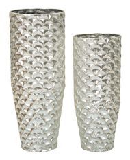 Porte-vases silvy, lot de 2, ø 37 x 92 x 32 x 75 cm