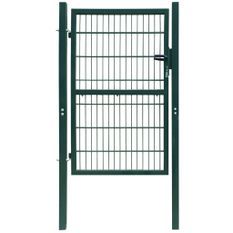 Portillon Acier 106x248 cm Vert