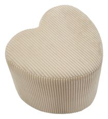 Pouf coeur dublino cm 49x45x42