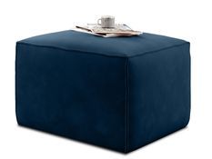 Pouf de salon en tissu WILACE – Élégant et confortable