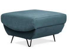 Pouf en tissu ZURIK – Élégance et praticité