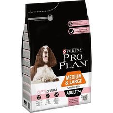 PRO PLAN 7+ Sensitive Skin Optiderma - Croquettes au saumon - Pour chien adulte - 3 kg