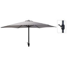 ProGarden Parasol Monica 270 cm Gris clair