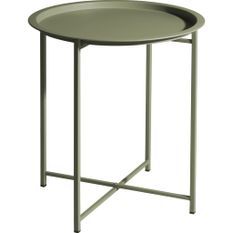 ProGarden Table ronde 46,2x52,5 cm Vert clair mat