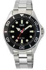 Q&q Gent Diver Black C72A-001PY