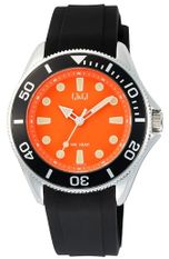 Q&q Gent Diver Black C72A-012PY