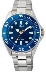 Q&q Gent Diver Blue C72A-002PY