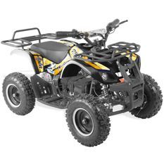 Quad électrique 800W Randonné orange et noir