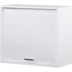 Rangement mural de cuisine à rideau KUMA 60 cm – Meuble petit-déjeuner suspendu