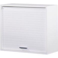 Rangement mural de cuisine à rideau KUMA 60 cm – Meuble petit-déjeuner suspendu