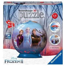 RAVENSBURGER - La Reine des Neiges 2 Puzzle 3D rond 72 pieces