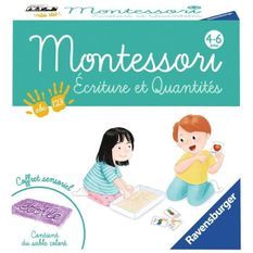 RAVENSBURGER - Montessori Ecriture et quantités