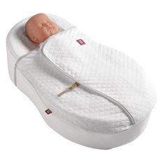 RED CASTLE Cocoonacover en fleur de coton ouatinée - Blanc