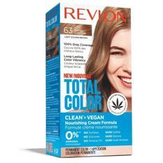 REVLON Coloration permanente - Clean & vegan - TOTAL COLOR 63 - Light Golden Brown