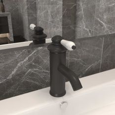 Robinet de lavabo de salle de bain Gris 130x180 mm