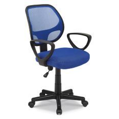 Rousseau Chaise de bureau Hippa Polyester Bleu