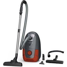ROWENTA YY4473FE Aspirateur avec sac POWER XXL - 70 dBA - Capacité 4,5L - Gris et orange