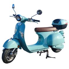 Scooter électrique Lycke Rétro 50 Bleu